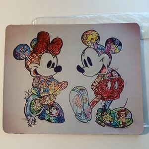 Mickey and Minnie Mouse Art Mousepad